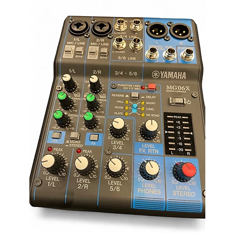 Used Yamaha MG06X Unpowered Mixer