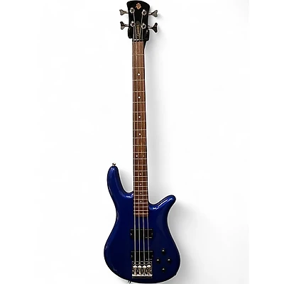 Used Spector Performer 4 Blue Electric Bass Guitar
