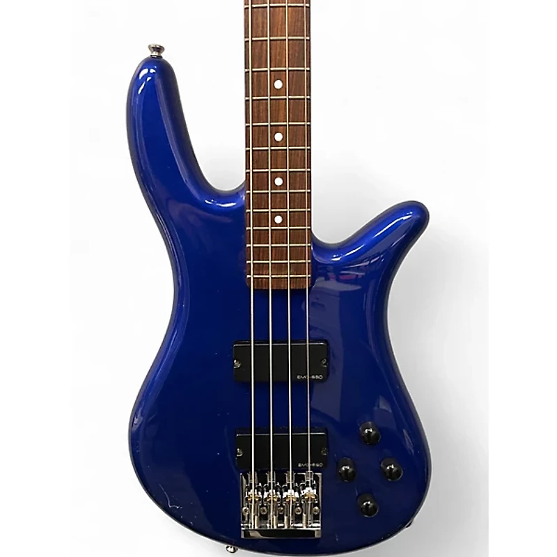 Used Spector Performer 4 Blue Electric Bass Guitar