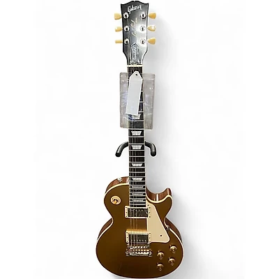 Used Gibson Les Paul Standard Gold Solid Body Electric Guitar