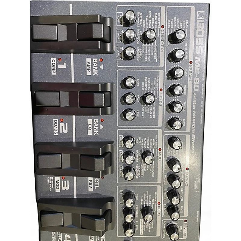 Used BOSS ME80 Guitar Multi Effect Processor