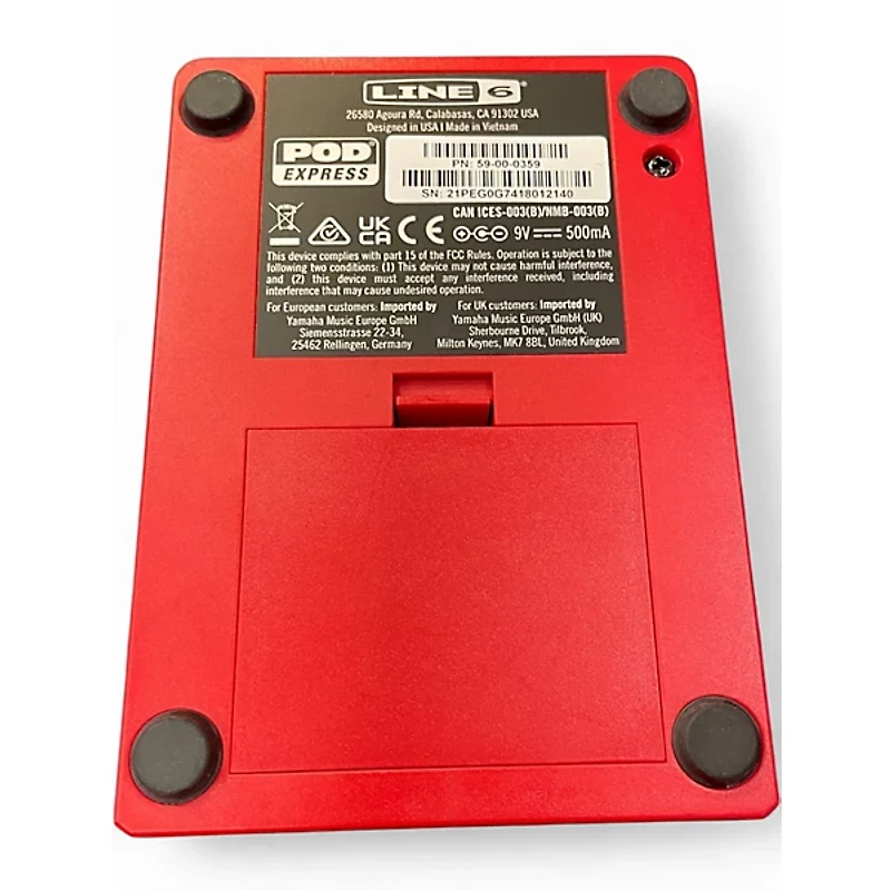 Used Line 6 Pocket Pod Express Amp Modeler Effect Processor