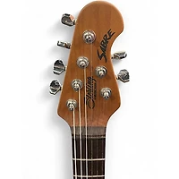 Used Sterling by Music Man Sabre Deep Blue Burst Solid Body Electric Guitar