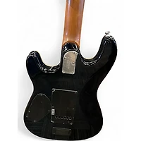 Used Sterling by Music Man Sabre Deep Blue Burst Solid Body Electric Guitar
