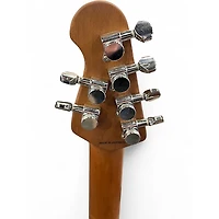 Used Sterling by Music Man Sabre Deep Blue Burst Solid Body Electric Guitar