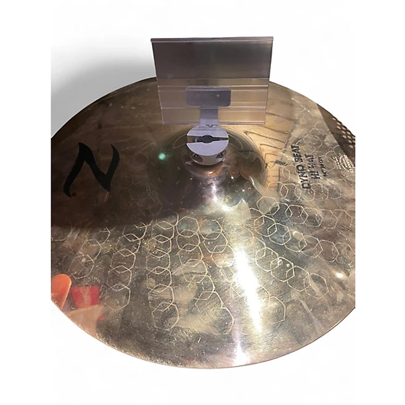 Used Zildjian 14in Z Custom Dyno Beat Hi Hat Cymbal