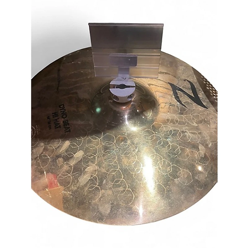 Used Zildjian 14in Z Custom Dyno Beat Hi Hat Cymbal
