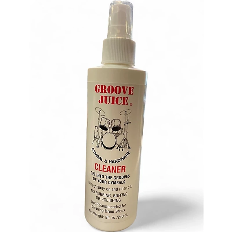 Used Groove Juice Brand New Bottle Cymbal Cleaner