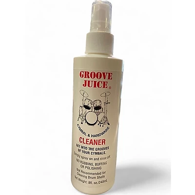 Used Groove Juice Brand New Bottle Cymbal Cleaner