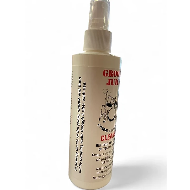 Used Groove Juice Brand New Bottle Cymbal Cleaner