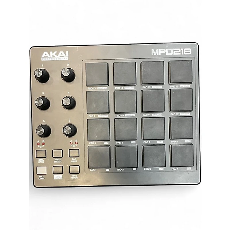 Used Akai Professional MPD218 MIDI Controller