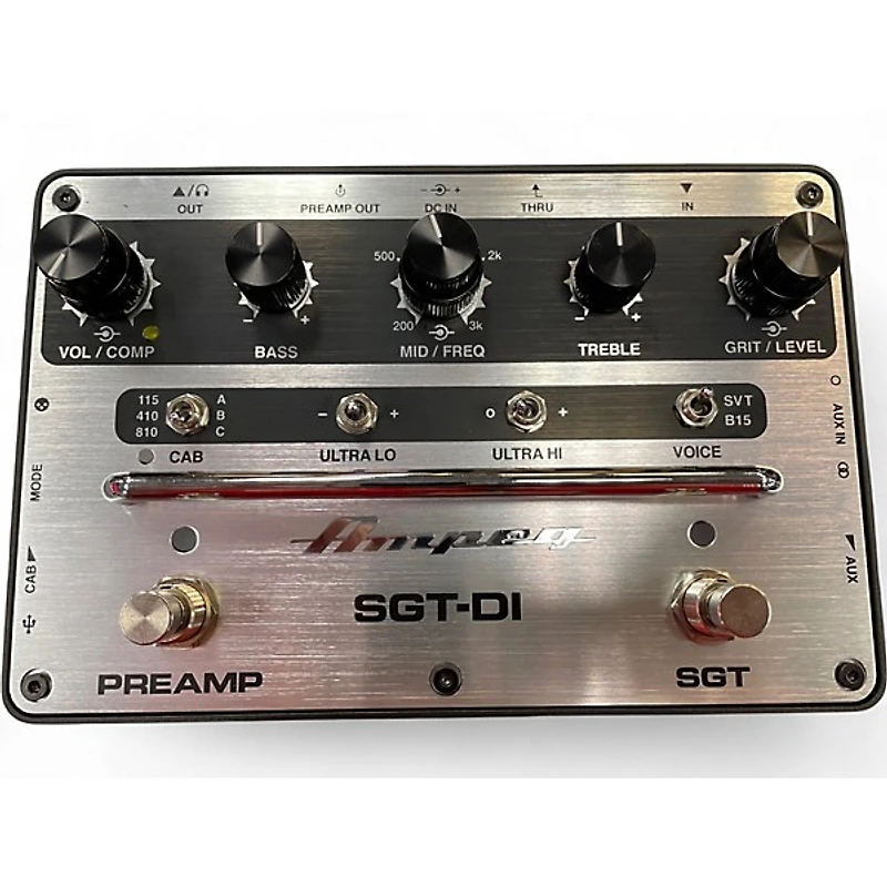 Used Ampeg SGTDI Bass Effect Pedal