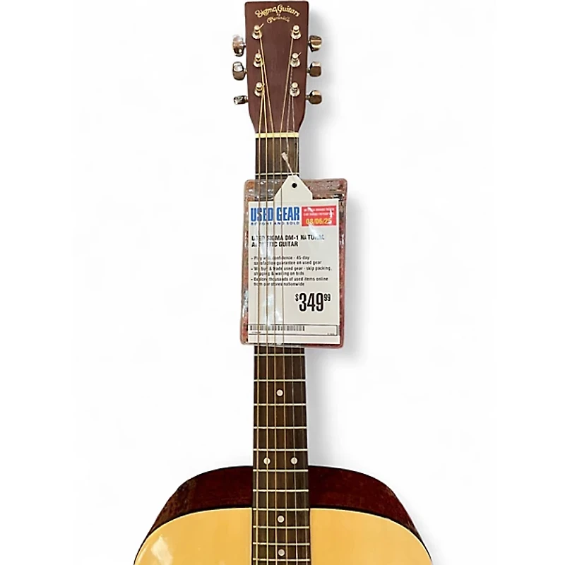 Used SIGMA DM-1 Natural Acoustic Guitar