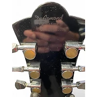 Used DeArmond X155 Black Hollow Body Electric Guitar