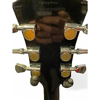 Used DeArmond X155 Black Hollow Body Electric Guitar