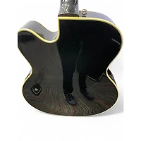 Used DeArmond X155 Black Hollow Body Electric Guitar