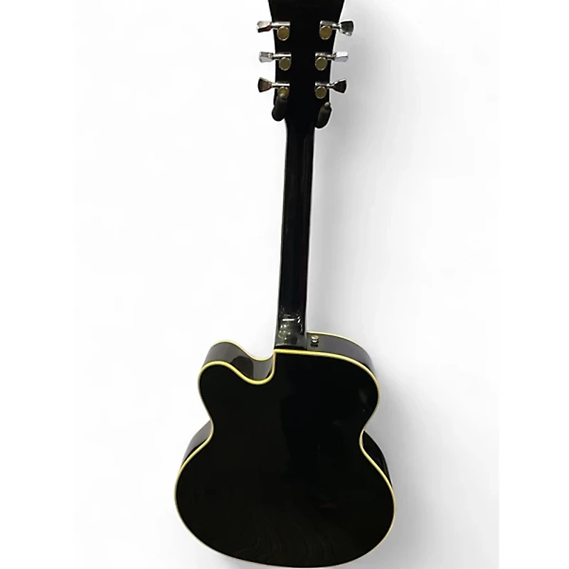 Used DeArmond X155 Black Hollow Body Electric Guitar