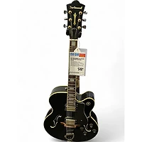 Used DeArmond X155 Black Hollow Body Electric Guitar