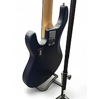 Used Sterling by Music Man Ray35 5 String Blue Electric Bass Guitar