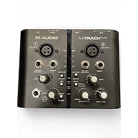 Used M-Audio m-track plus Audio Interface