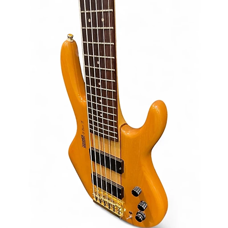 Used Hohner B BASS VI Natural Electric Bass Guitar