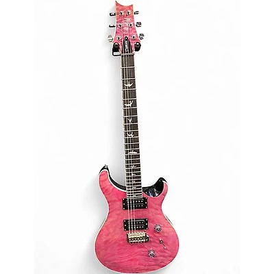 Used PRS SE Custom 24 Quilted Violet Solid Body Electric Guitar