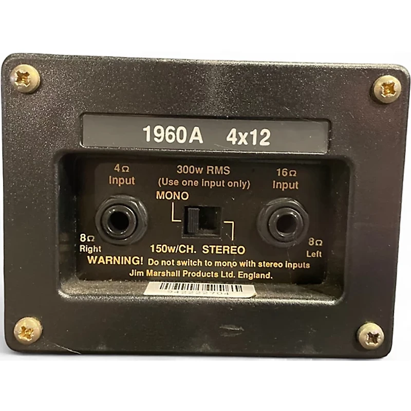 Used Marshall jcm 900 1960a Guitar Cabinet