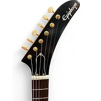 Used Epiphone Korina 1958 Explorer Natural Solid Body Electric Guitar