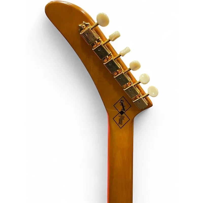 Used Epiphone Korina 1958 Explorer Natural Solid Body Electric Guitar