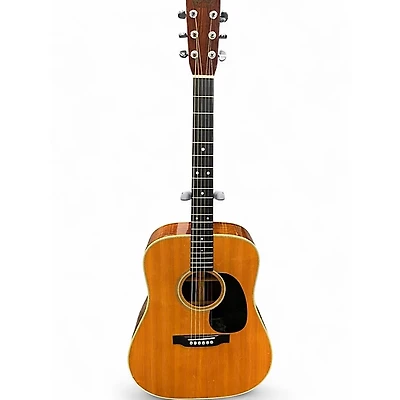 Vintage 1969 Martin D28 Natural Acoustic Guitar
