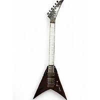 Used Jackson KV2T USA King V Black Solid Body Electric Guitar
