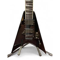 Used Jackson KV2T USA King V Black Solid Body Electric Guitar