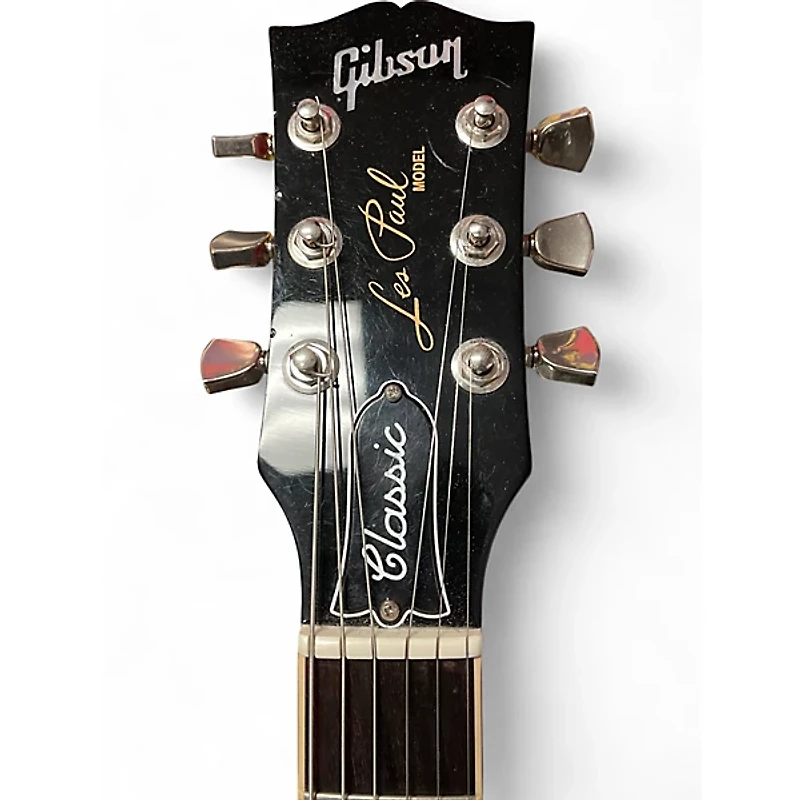 Used Gibson Les Paul Classic Cherry Sunburst Solid Body Electric Guitar