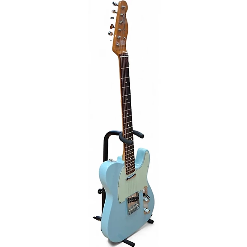 Used Fender VINTERA TELECASTER 60 Daphne Blue Solid Body Electric Guitar