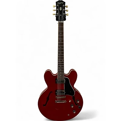 Used Epiphone ES335 Cherry Hollow Body Electric Guitar