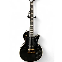 Used Epiphone Les Paul Custom P90S Black Solid Body Electric Guitar