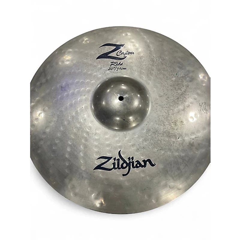 Used Zildjian 20in Z custom ride Cymbal