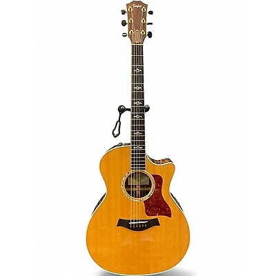 Used Taylor 814CE Natural Acoustic Electric Guitar