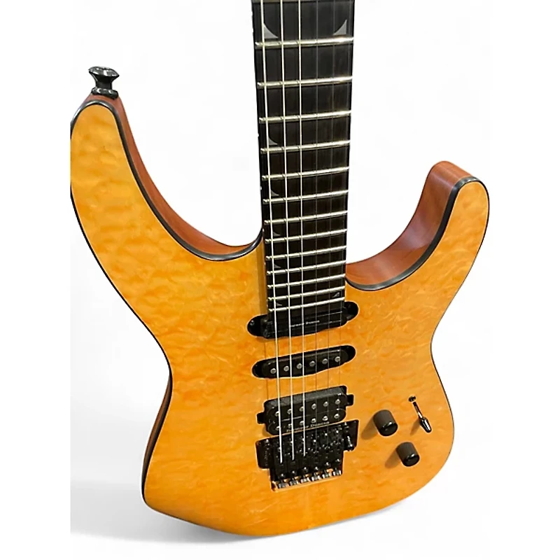 Used Jackson Soloist SL3 Orange Solid Body Electric Guitar