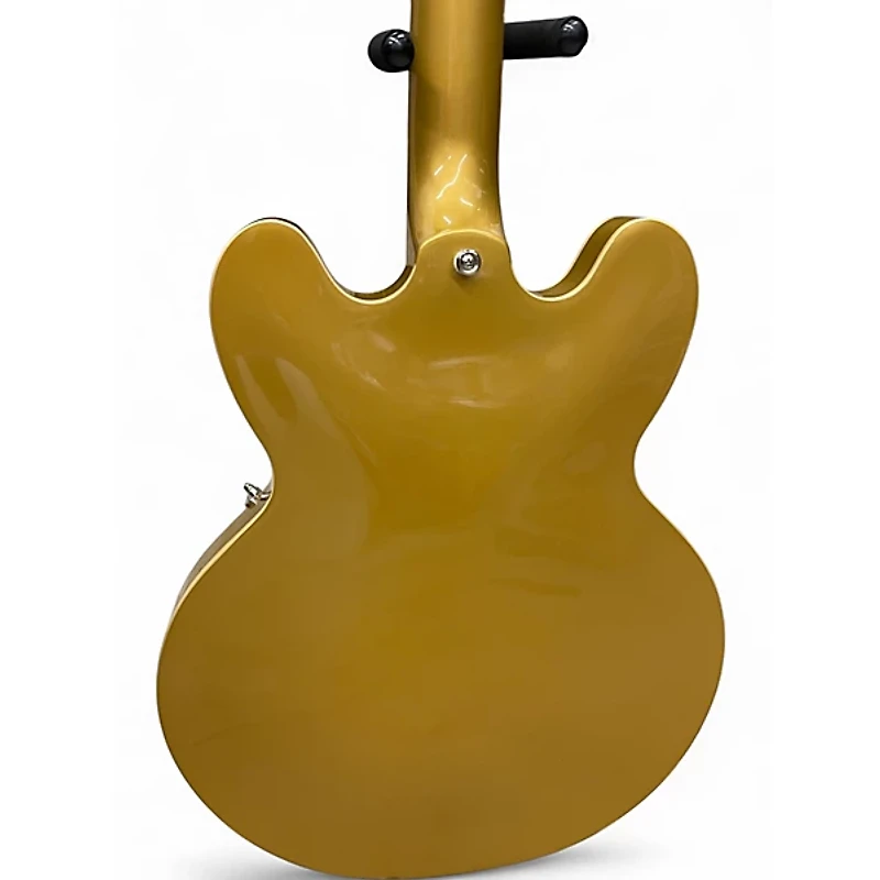 Used Epiphone ES335 Metallic Gold Hollow Body Electric Guitar