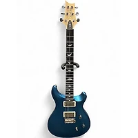 Used PRS CE24 Metallic Aqua Marine Solid Body Electric Guitar