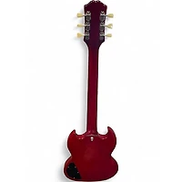 Used Epiphone Inspired by Gibson SG Cherry Solid Body Electric Guitar