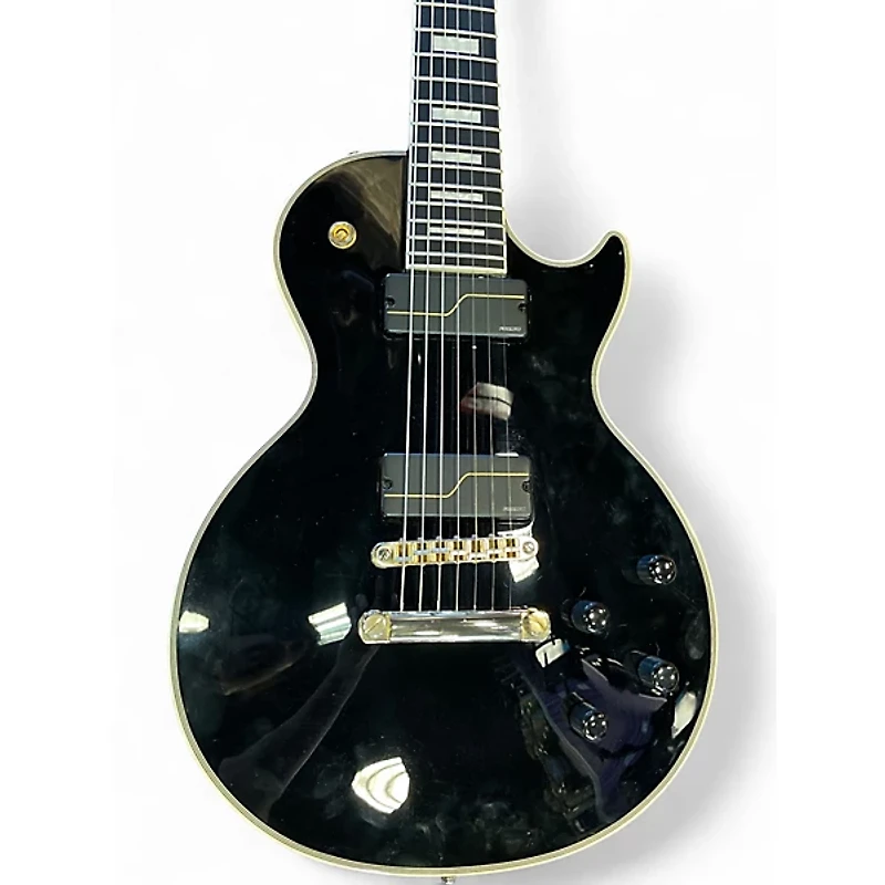 Used Epiphone LES PAUL MKH ORIGINS CUSTOM Black Solid Body Electric Guitar