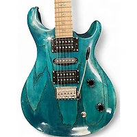 Used PRS Swamp Ash Special IRI BLUE Solid Body Electric Guitar