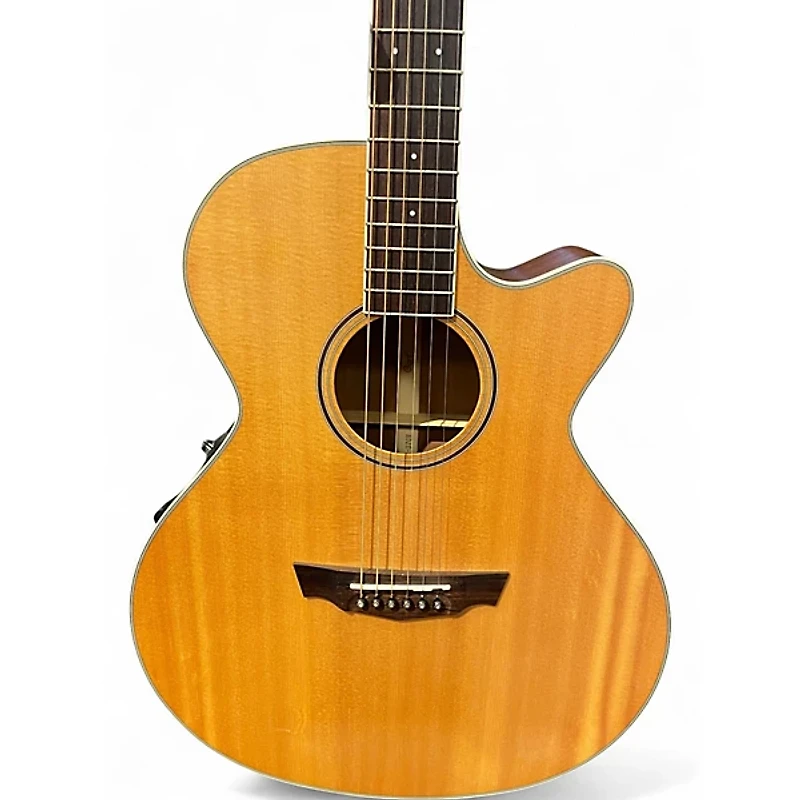 Used Parkwood PW370M Natural Acoustic Electric Guitar