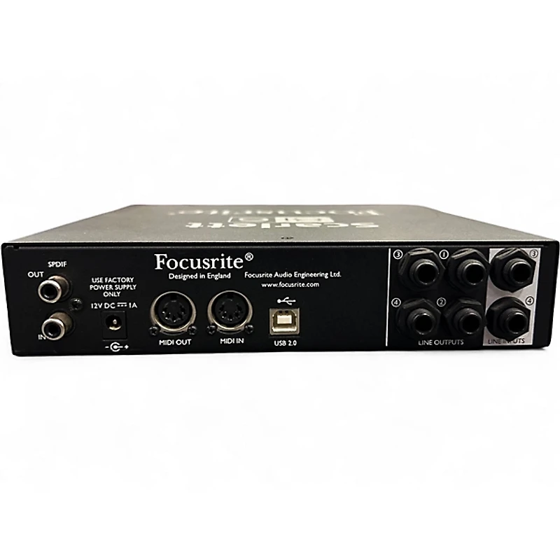 Used Focusrite Scarlett 8i6 Audio Interface