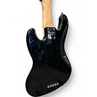 Used Fender American Standard Jazz Bass V Black Electric Bass Guitar