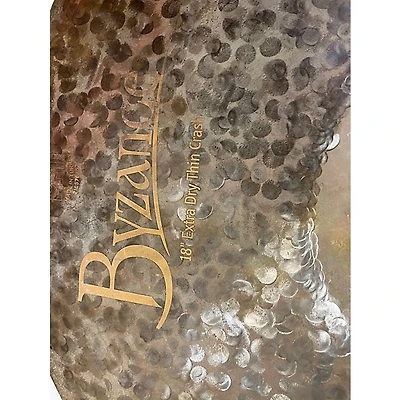 Used MEINL 18in Byzance Extra Thin Dry Crash Cymbal
