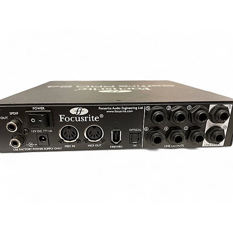 Used Focusrite Saffire Pro 24 Audio Interface