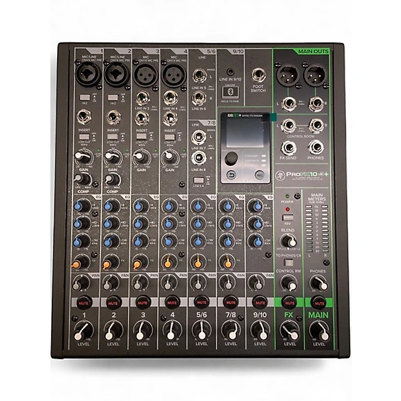 Used Mackie PROFX10 v3 + Unpowered Mixer